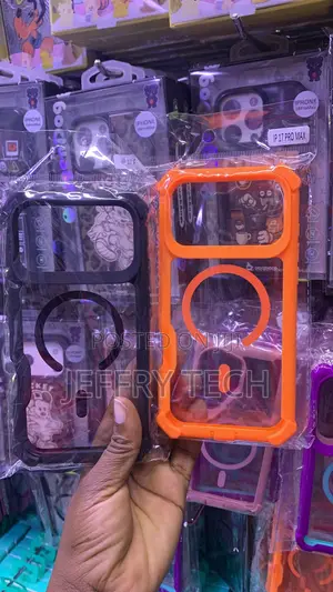 MagSafe Clear Bumper Phone Cases Designed for the iPhone 17 Pro Max