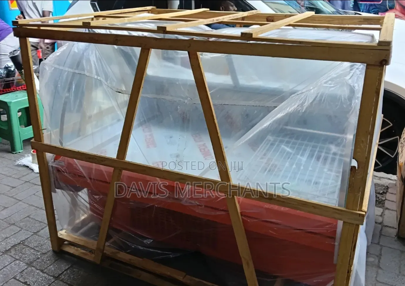 Meat Display 1.5 Meters Length 1m Concave Glass Display