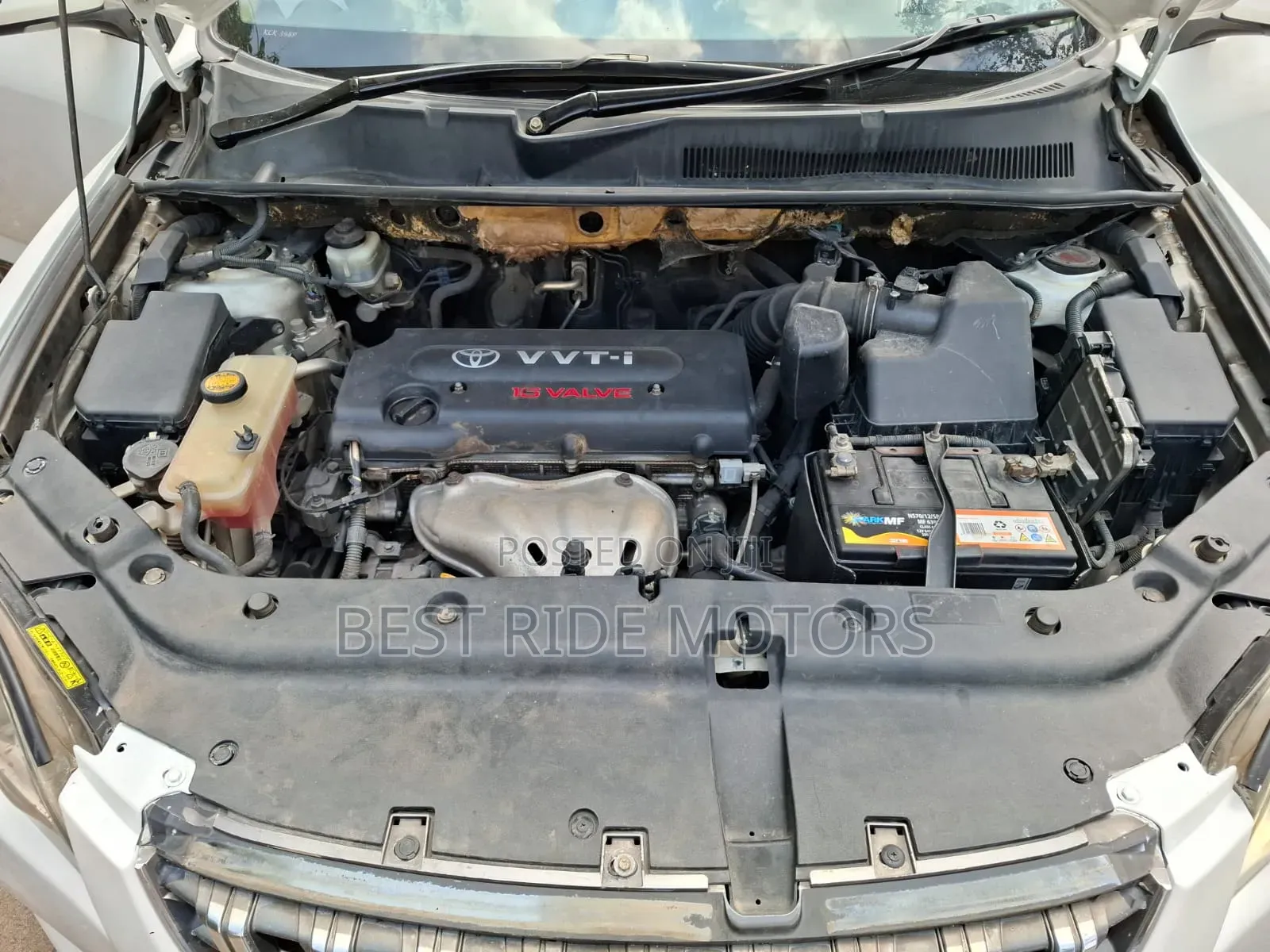 Toyota Vanguard 2010 White