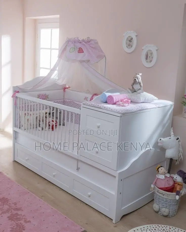 Crib Bed; Stylish Baby Crib Bed for Comfortable Nursery Spaces
