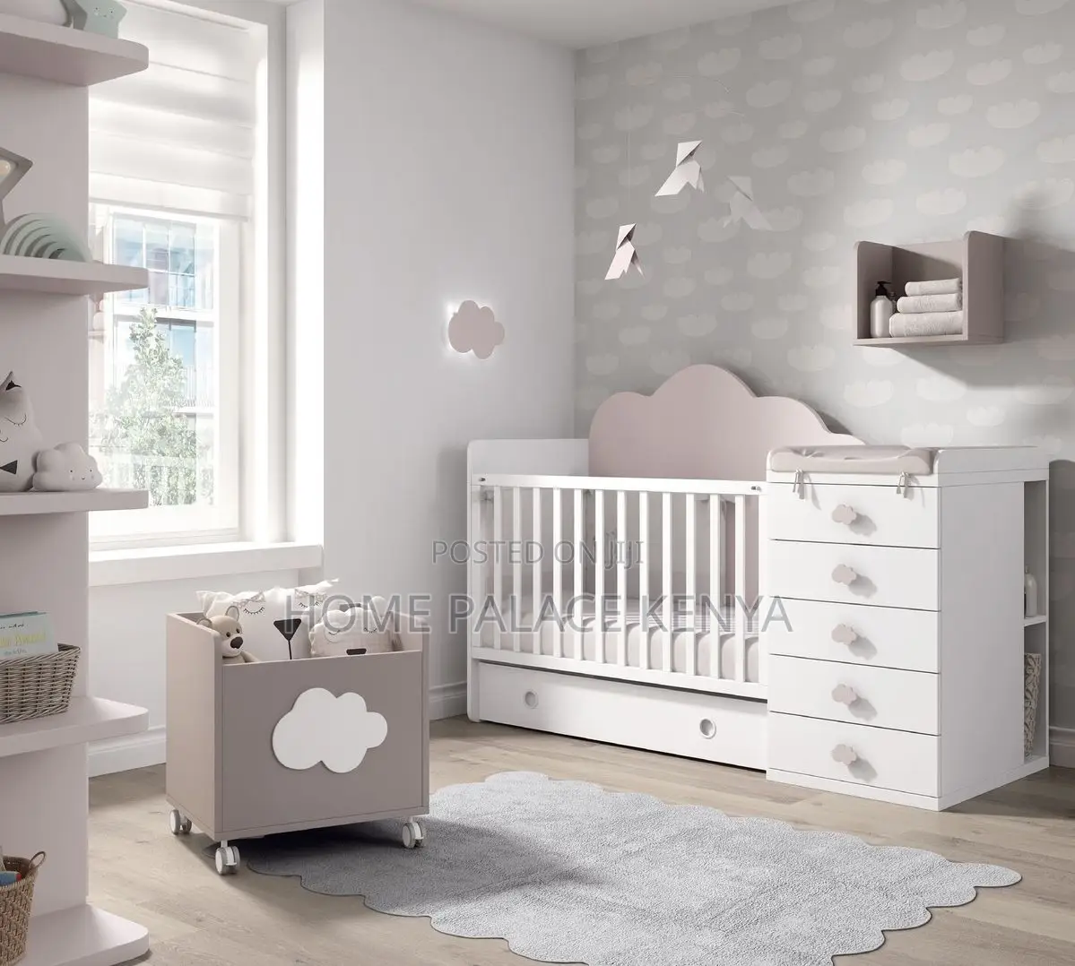 Crib Bed; Stylish Baby Crib Bed for Comfortable Nursery Spaces