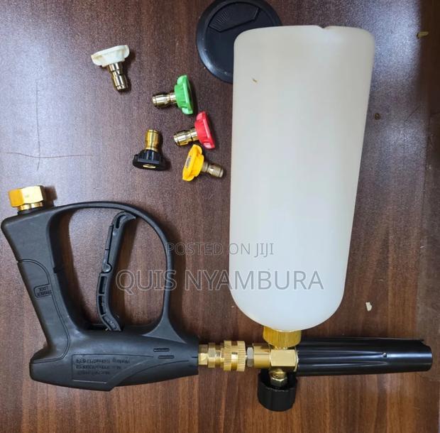 High-Pressure Washer Short Spray Gun With a Foam Cannon Kit/Foam Gun