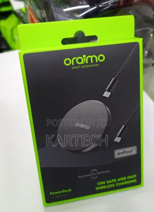 Oraimo PowerDock Wireless Charging Pad – 15W Fast Charging