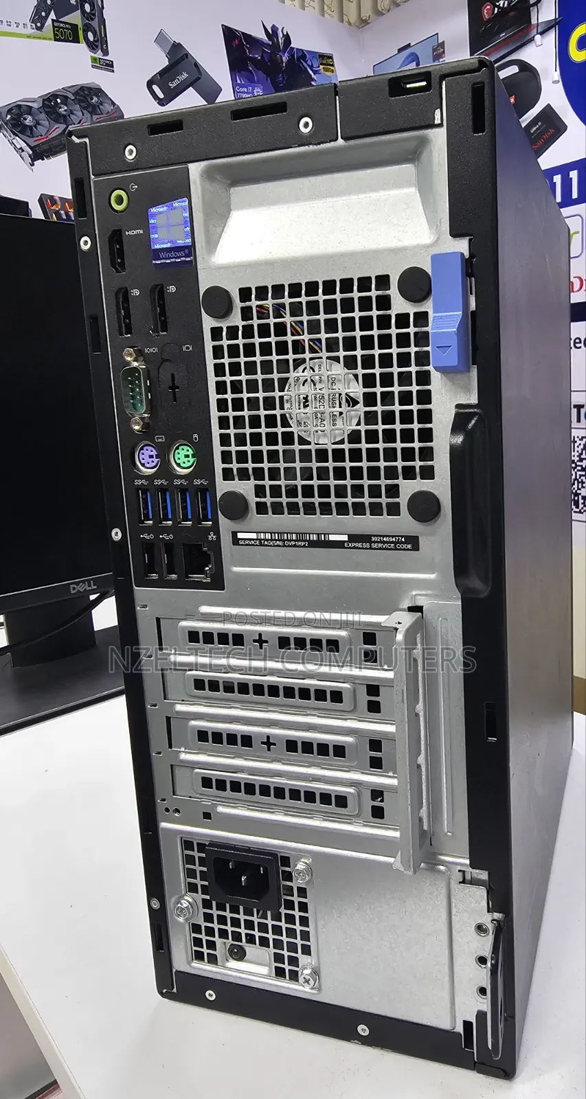Desktop Computer Dell Optiplex 7050 8GB Intel Core i5 SSD 256GB