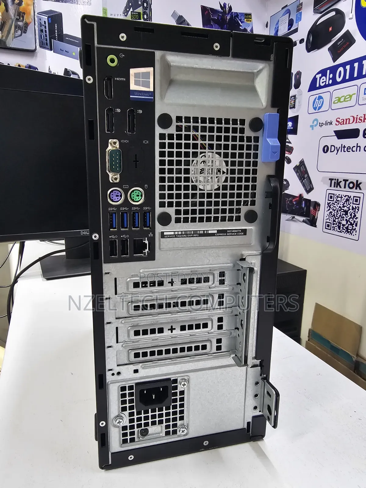 Desktop Computer Dell Optiplex 7050 8GB Intel Core i5 SSD 256GB