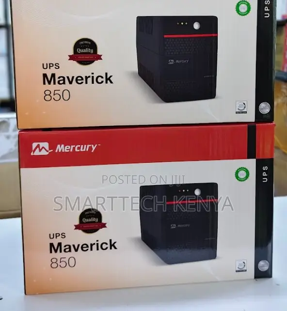 Mercury 850 UPS Offline 850va/510w 2X Universal Socket 9AH Battery