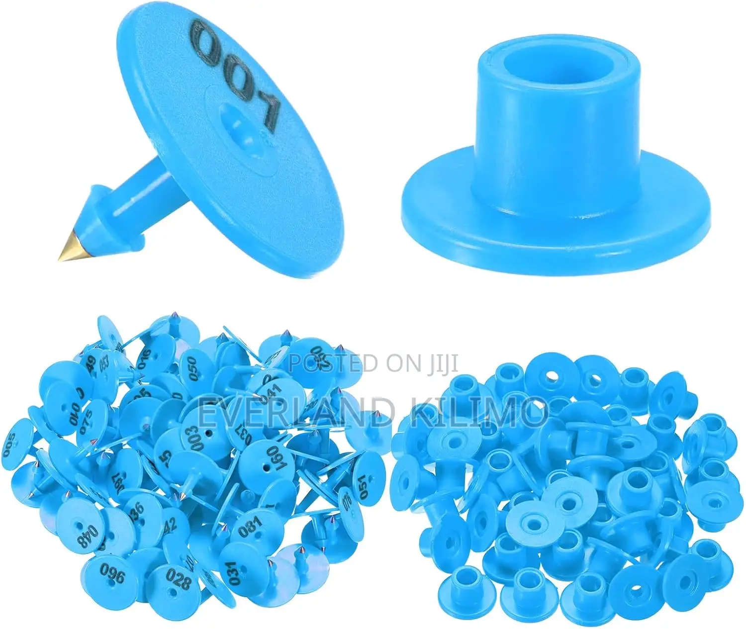 Durable Farm Round Ear Tag for Goats
