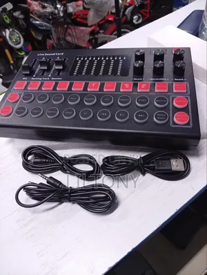 Live Sound Card for Three Microphone