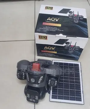 Aov Triple Lens Solar 4g Camera – V380 Hd PTZ CCTV