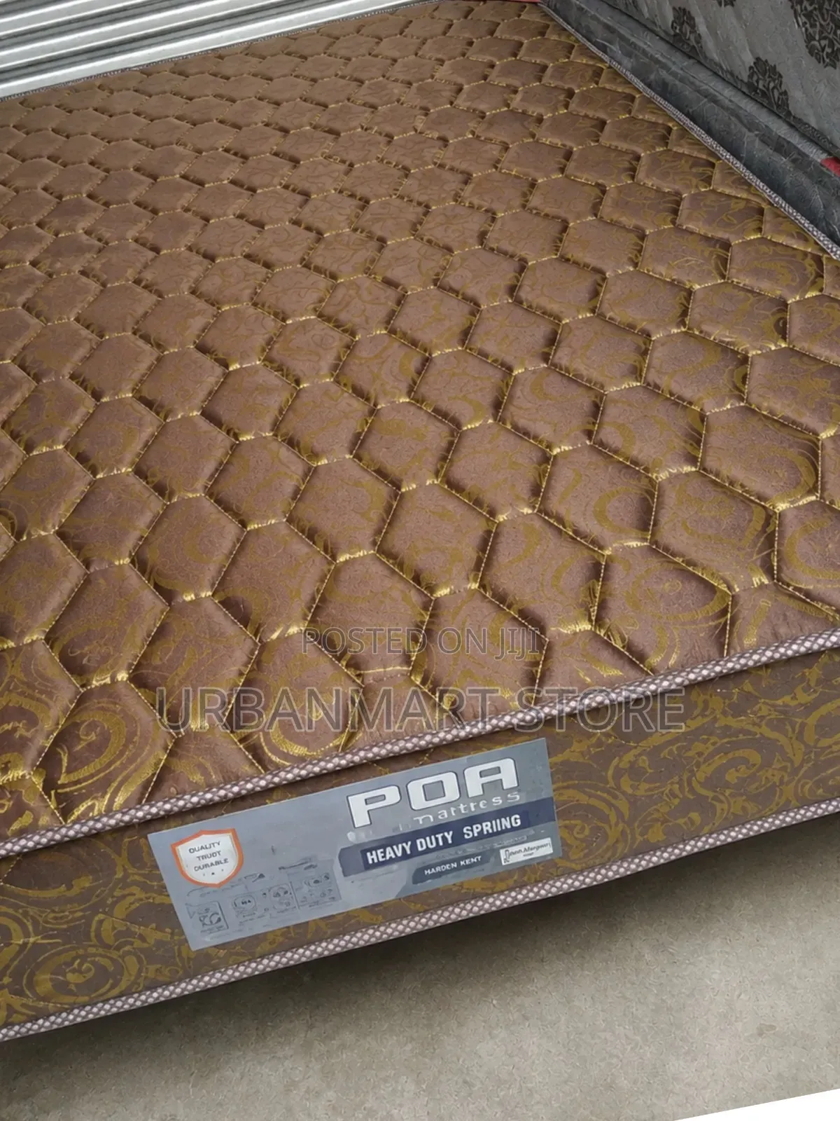 New Jumbo Johari Heavy Duty 4×6 8-Inch High Density Quilted Mattress
