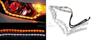 Car Headlight Crystal DRL Lights |Daytime Running Lights