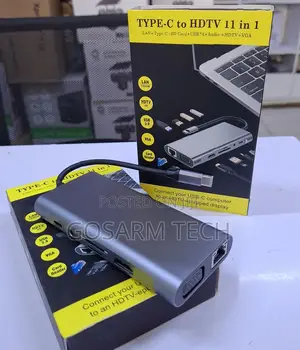 Type-C 11-in-1 USB-C Hub With HDMI Multifunctional Docking Station
