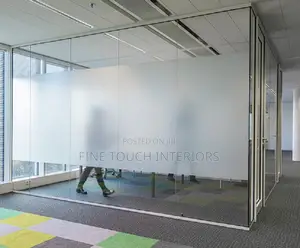 Frosted Window Film – Privacy Glass Sticker for Home & Office