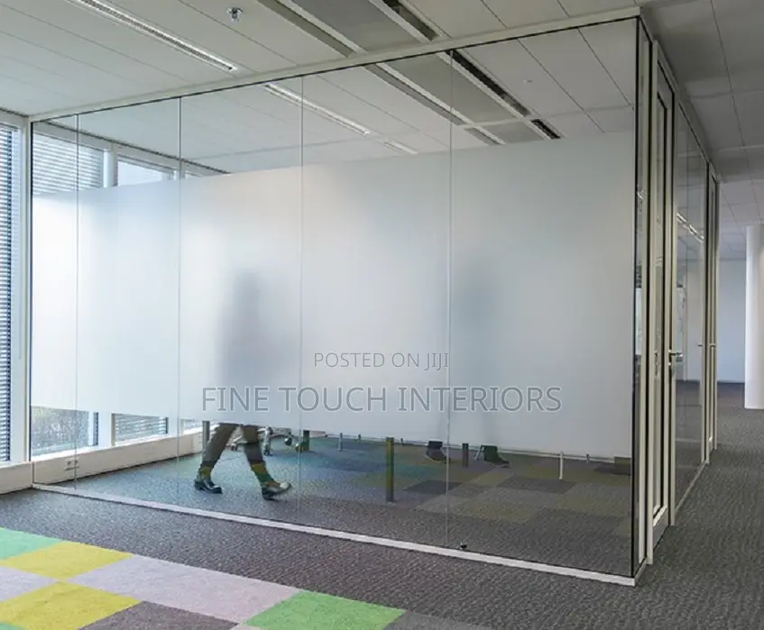 Frosted Window Film – Privacy Glass Sticker for Home & Office