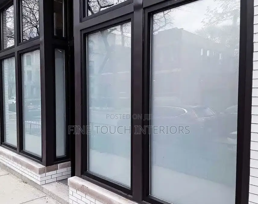 Frosted Window Film – Privacy Glass Sticker for Home & Office