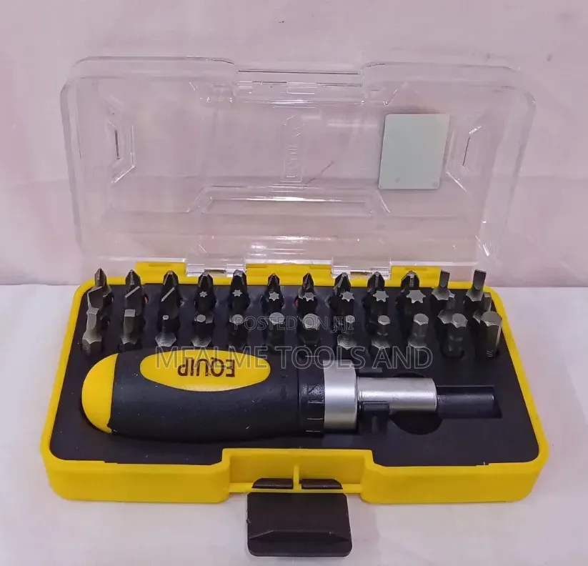 Brand New Uk Sourced Equip Ratchet Screwdriver Set