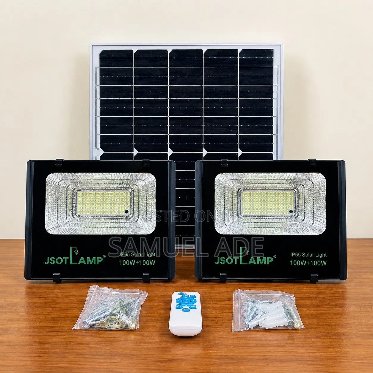 Low Budget Prices 100W,200W,300W 2-in-1 Double Solar Floodlights