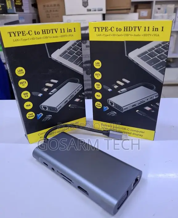Connect USB-C 11-in-1 Docking Station Hub