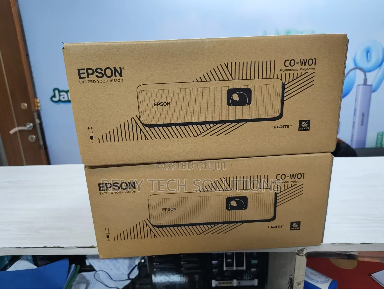Epson Co-W01 Projector || Epson Co-W01 Projector
