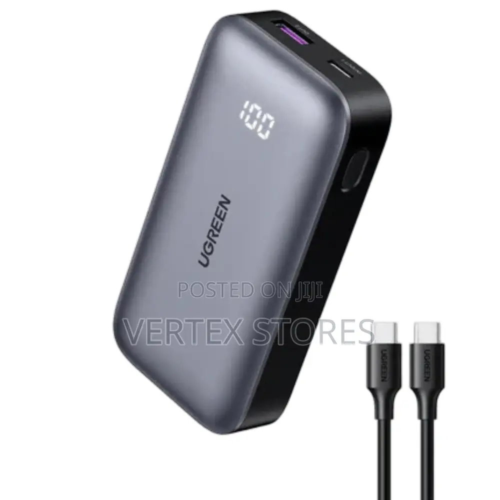 UGREEN PB502 10000mAh Two-Way Fast Charging Power Bank (30W)
