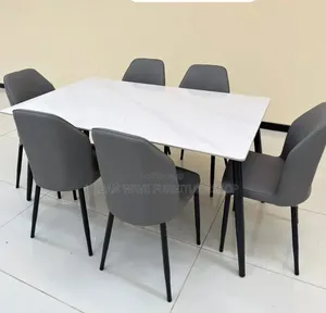 6seater Large Family Dining Table Set