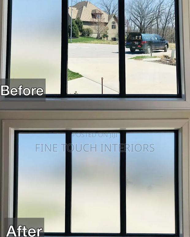 Premium Frosted Window Film – Privacy & Decorative Glass Film