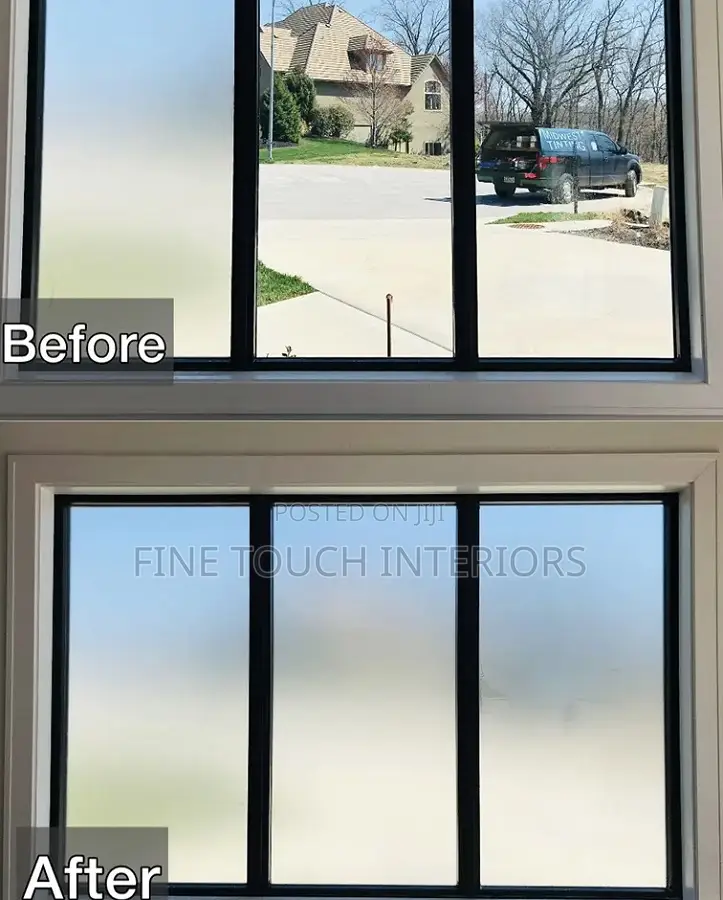 Premium Frosted Window Film – Privacy & Decorative Glass Film