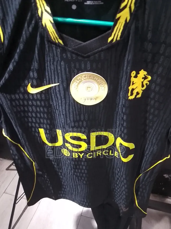 Club World Champions Black New Season Chelsea Jersey 2026/27 Season