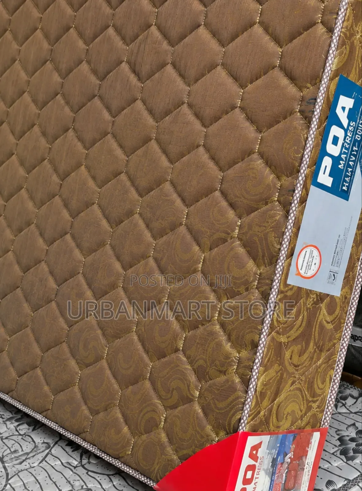 The Jumbo 4×6 8-Inch Durable Quilted Foam Mattress, High Density