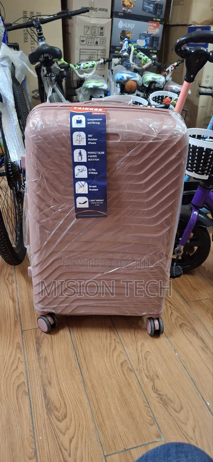Medium Rubber Suitcase..'