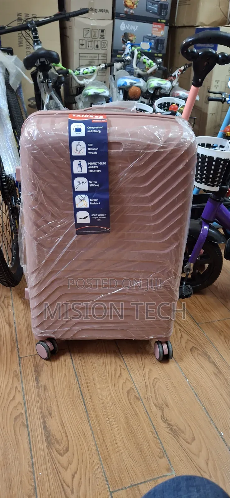 Medium Rubber Suitcase..'