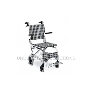Lightweight, Foldable Aluminium Manual Transit Wheelchair