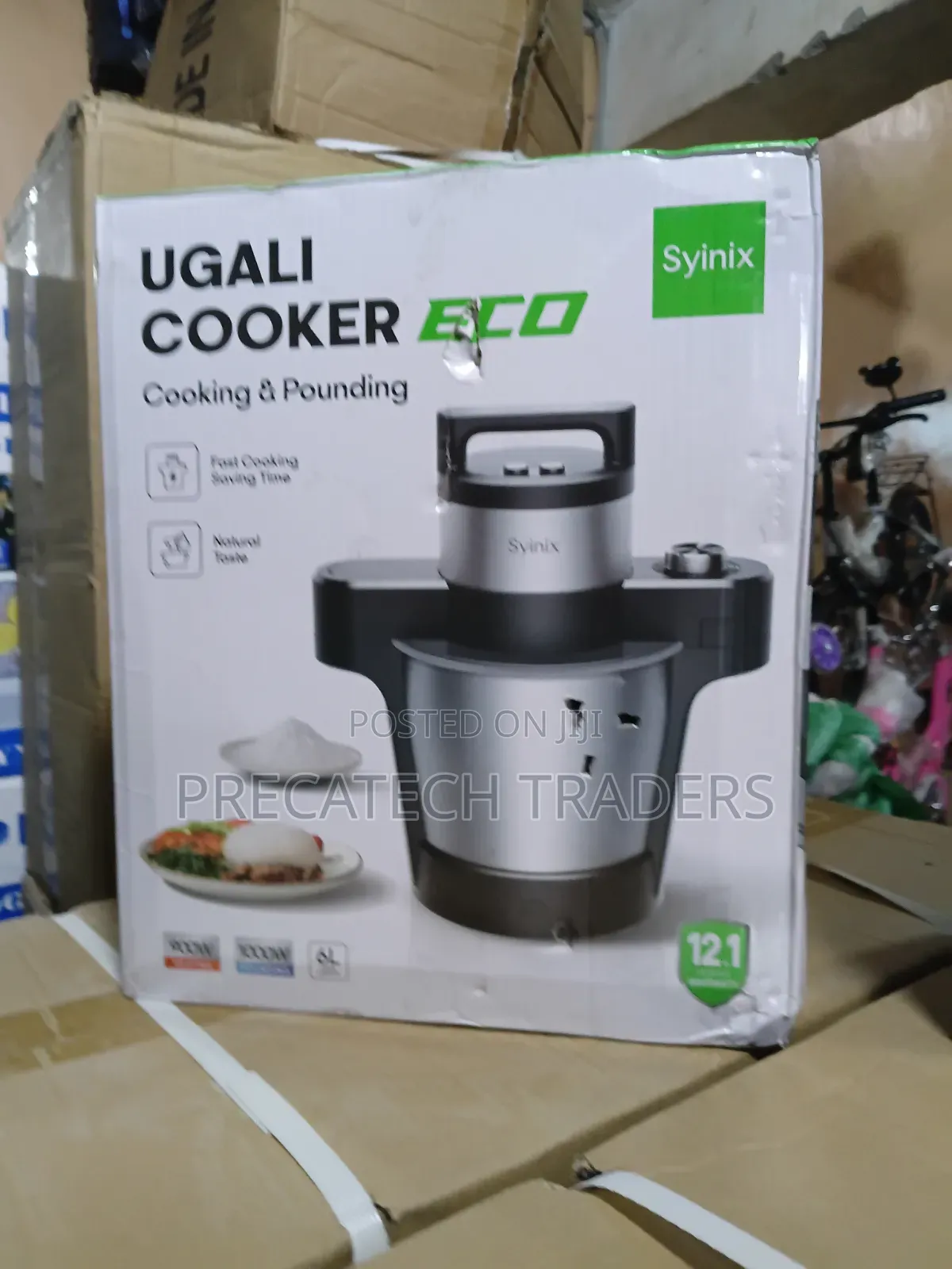 Synix Ugali Cooker ECO – 6 Litres | 12+1 Months Warranty