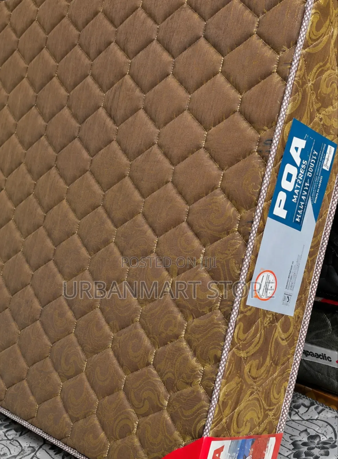 Johari Jumbo 8-Inch 4×6 High Density Patterned Mattress