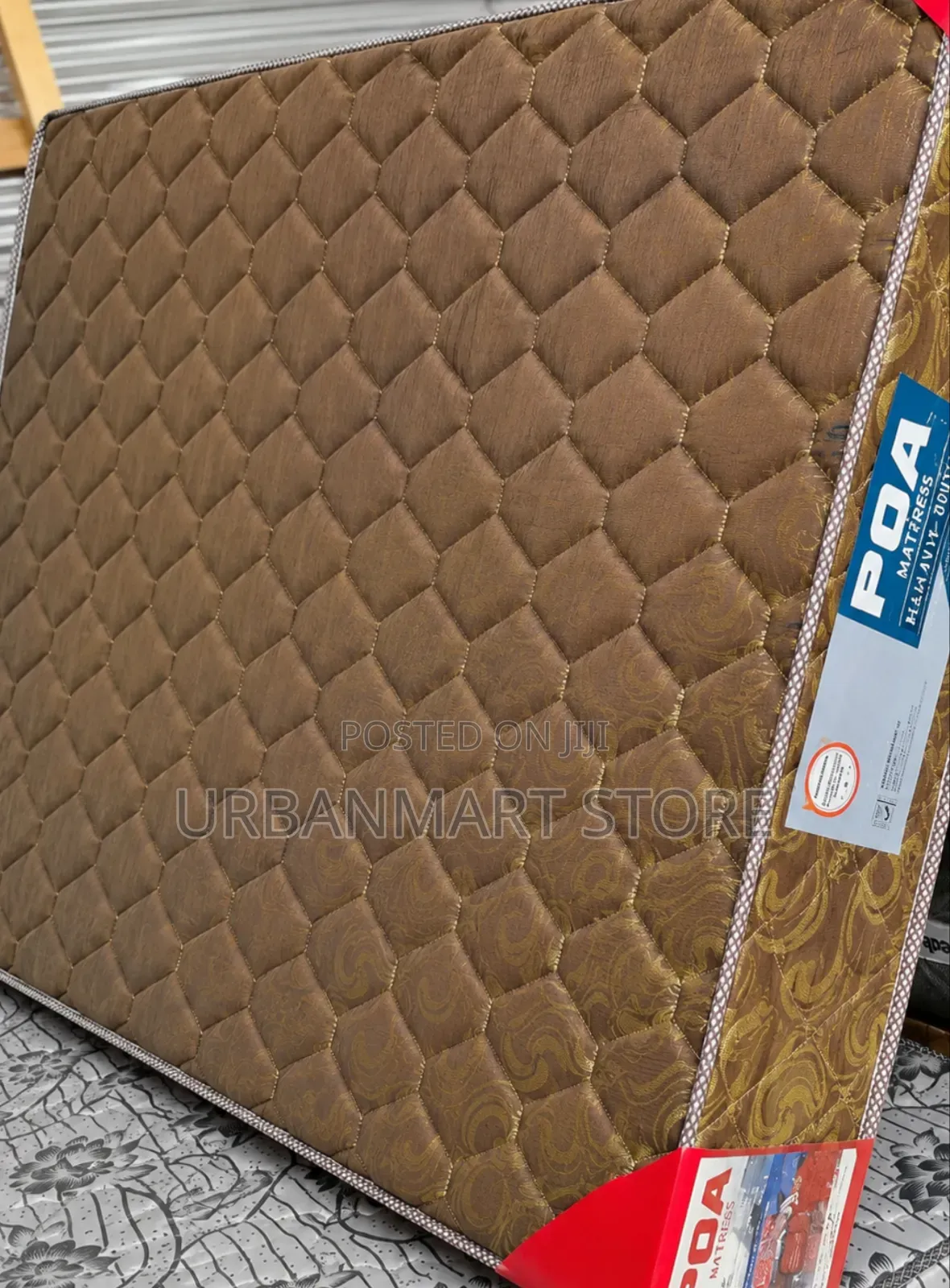 Johari Jumbo 8-Inch 4×6 High Density Patterned Mattress