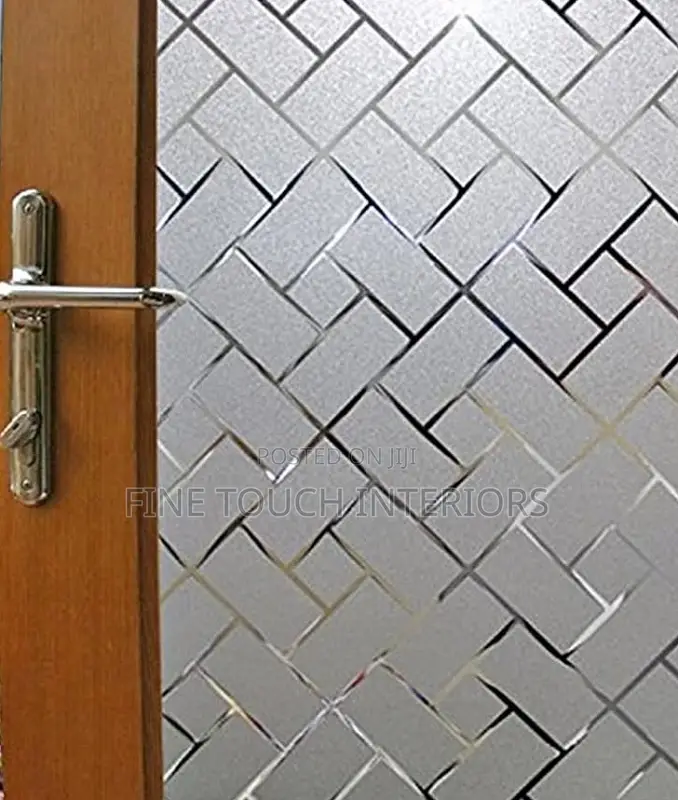Frosted Glass Window Film – Self-Adhesive Privacy Film