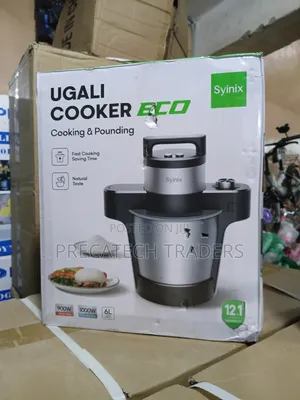 6L Synix Electric Ugali Cooker – Fast Cooking & Pounding