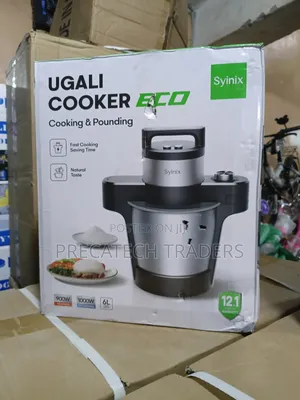 6L Synix Electric Ugali Cooker – Fast Cooking & Pounding