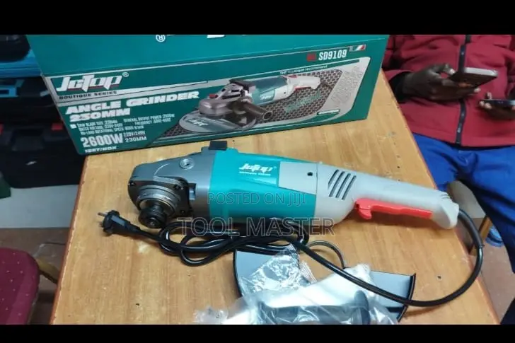 JcTop 2600W Angle Grinder/9 Inch Angle Grinder 2600W