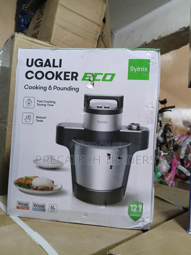 Synix Ugali Maker ECO 6L – 900W Heating | 1000W Pounding - thumbnail 2