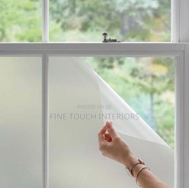 Privacy Window Film – Frosted Glass Sticker for Doors & Windows