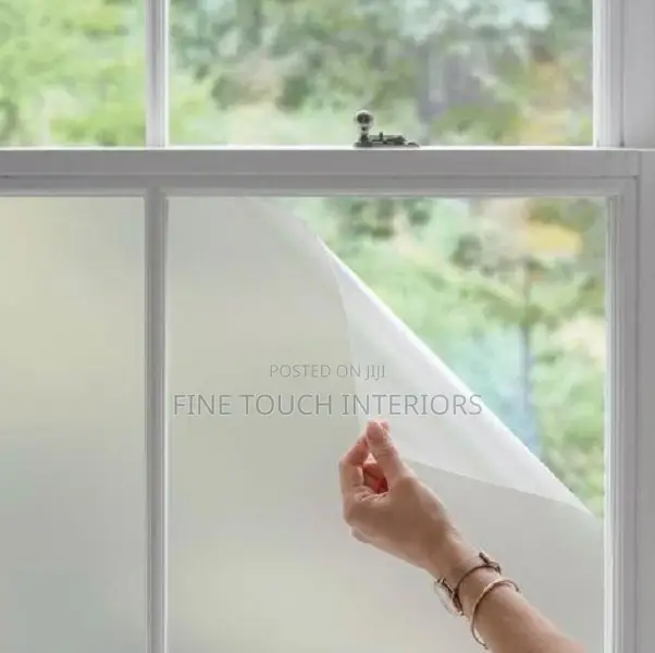 Privacy Window Film – Frosted Glass Sticker for Doors & Windows