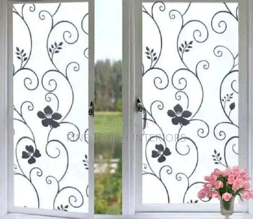 Privacy Window Film – Frosted Glass Sticker for Doors & Windows