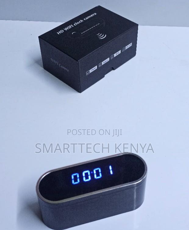 Table Clock Spy Camera, Remote Viewing, Footage Recording