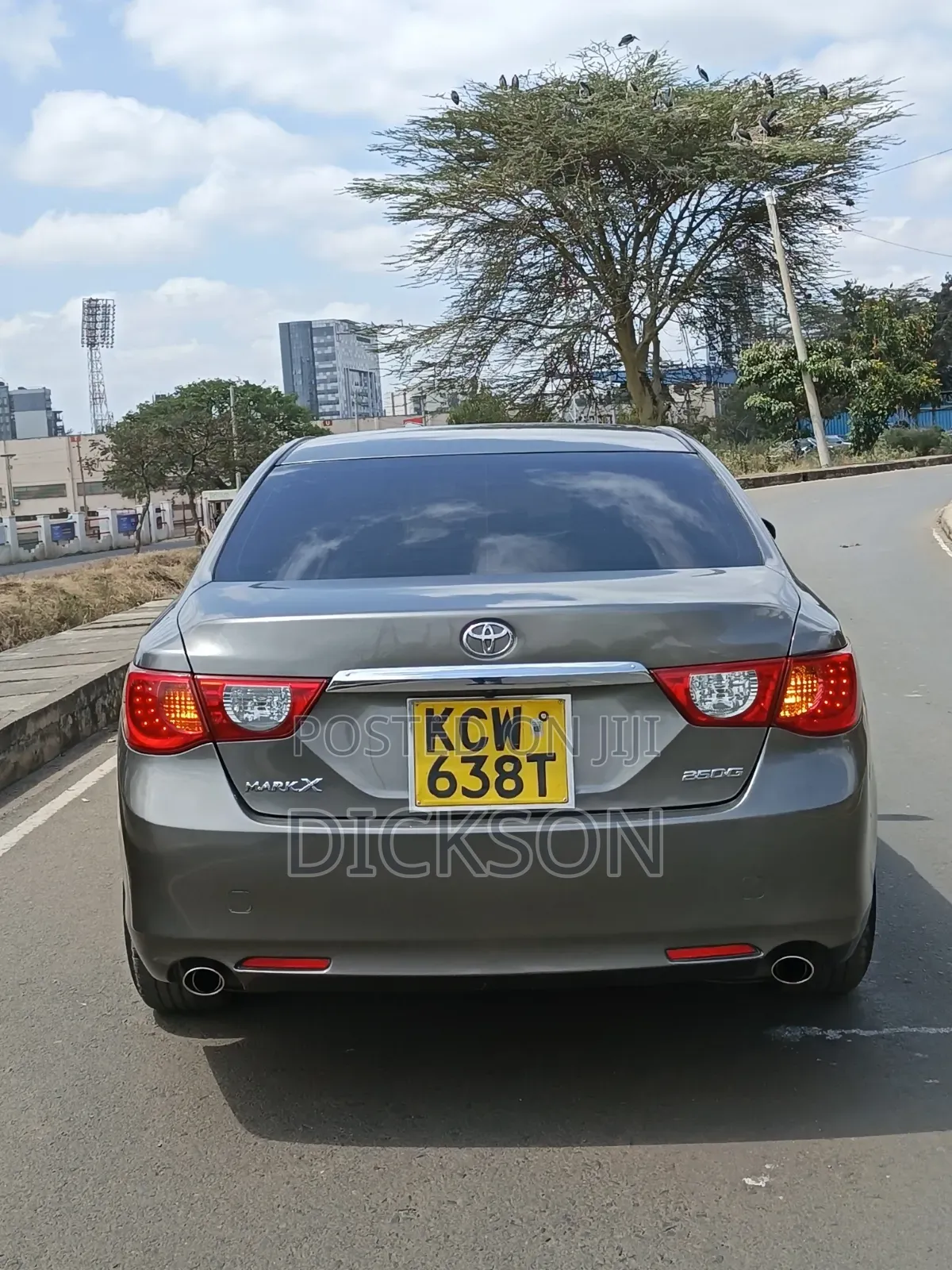 Toyota Mark X 2012 Brown
