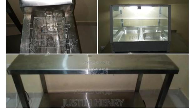 Display, Fryer, Working Table - main view