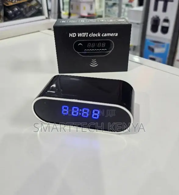 Spy Hidden Table Clock Camera 1080p Motion Table Clock Camera