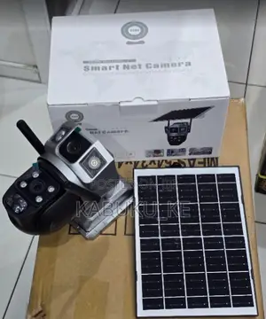 4g Solar Dual Lens Camera V380--Dual-Lens System