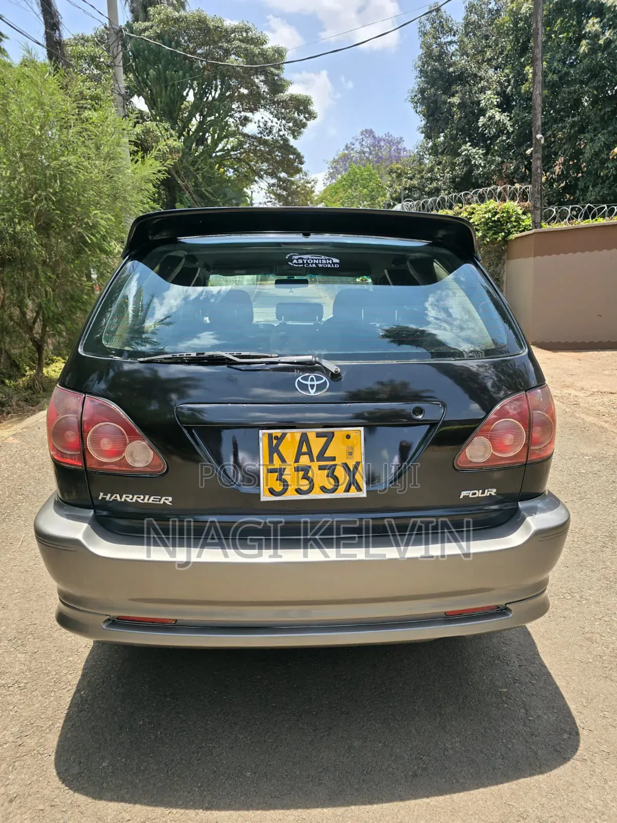 Toyota Harrier 3.0 V6 4WD 2002 Black