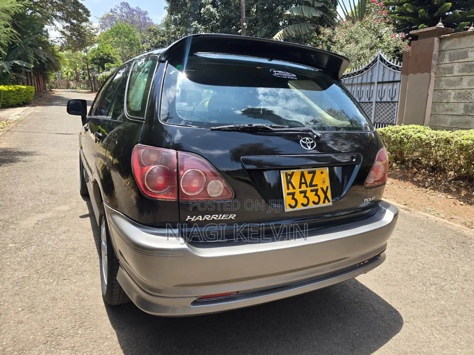 Toyota Harrier 3.0 V6 4WD 2002 Black